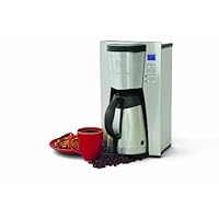 Wolfgang Puck WPTPCM010 12-Cup Programmable Coffeemaker with Stainless-Steel Thermal Carafe