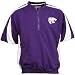 Kansas State Wildcats Purple Thunder Short Sleeve Pullover Jacket