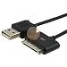 NEW Retractable Black USB Cable Cord for iPhone 3G 2ND by eForCity