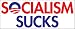 Socialism Sucks Bumper Sticker