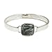 Seraphinite and Sterling Silver Simple Open title=