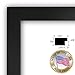 ArtToFrames 18x24 inch Black Picture Frame, WOMFRBW72079-18x24