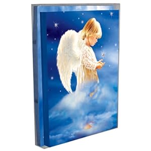 Tree-Free Greetings Star Of Light Holiday Boxed Cards, 5 x 7 Inches, 12 Cards and Envelopes per Set, Multi-Color (91179)
