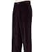Colorfast Casual Corduroy Plain Front Pants