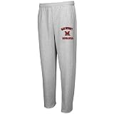 Miami University RedHawks Ash Collegiate Logo Sweatpants