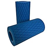 Barbell Grips - Versatile and Durable Grips that Convert Any Dumbbell, Barbell, Hand Grip, Pull Up Bar, Push Up Bar, or any other Training Bar into a Thick Bar - The Premium Upper Body, Arm, Wrist and Hand Strengthener - Maximize Your Weight Lifting Experience. (1 Pair)