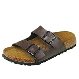 BIRKENSTOCK(ビルケンシュトック) サンダル Betula ブギー メンズ レディース ダークブラウン Boogie-741723 37（23.5cm-24.0cm）