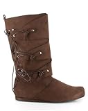 Brown Renaissance Mens Boots Adult