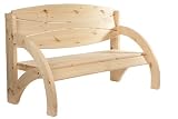 Gartenbank Parkbank Holzbank 3-Sitzer Natur Jorn