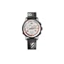 Hugo Boss - 1512501 - Montre Homme - Quartz Analogique - Cadran Argent - Chronographe - Bracelet Caoutchouc Gris