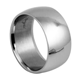 Stainless Steel Plain Ring - High Polish