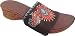 Onesole Women's Corky Leisure Easy Rider Sandals,Cork/Multi,5 M