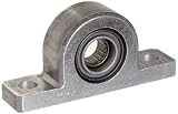 Spyraflo PB2-12M-N Self-Aligning, Needle-Roller Bearing With 12 mm Inner Diameter Aluminum Pillow-Block