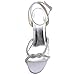 Elegantpark Women Open Toe High Heel Rhinestones Satin Prom Evening Sandals