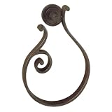 Murray Feiss BA1703CB Tuscan Villa 3-Inch x 3-Inch Towel Ring, Corinthian Bronze