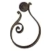 Murray Feiss Tuscan Villa 3-Inch x 3-Inch Towel Ring, Corinthian Bronze #BA1703CB
