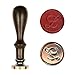 UNIQOOO Arts & Crafts Vintage Initial Letter L Wax Seal Stamp - Copper Stamp & Padauk Wood Handle - Exceptional Gift Idea for Artistic Types, Earthy Folks, and Everyone in-Between