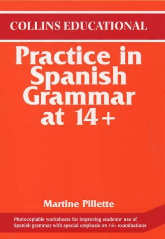 Cover image : Practice in Spanish Grammar at 14＋