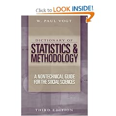Dictionary of Statistics & Methodology: A Nontechnical Guide for the Social Sciences