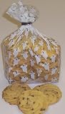 Scott's Cakes 1 lb. Chocolate Chip Shortbread Cookies in a Ghost Bag