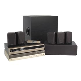 Gateway KAS-303 6.1-Channel Home Theater System (Champagne)