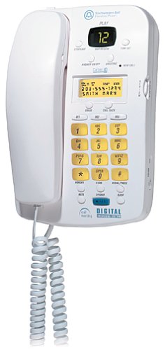 Southwestern Bell FM2575 Corded Speakerphone with Answering System and Caller ID (White)