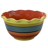 Comida Buena Ceramic Serving Bowl by Boston Warehouse