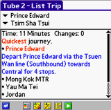TUBE 2 Hong Kong (Palm OS) downloadable Software