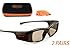 SONY-Compatible 3ACTIVE&reg; 3D Glasses. Rechargeable. TWIN-PACK
