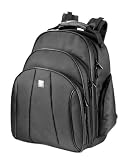 Urban Factory - First Backpack Black - Sac &agrave; dos 3 compartiments - Notebook 15,4 pouces - Noir