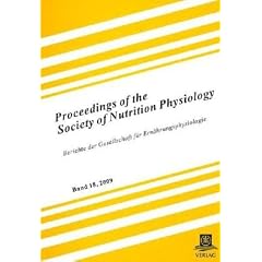 Proceedings of the Society of Nutrition Physiology