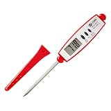 Waterproof Pocket Thermometer - Red