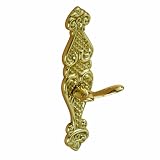 Gatco 2799 Antique Twin Robe Hook, Brass