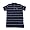 Antigua Notre Dame Classic Pique Stripe Polo shirt (Small, Navy/White)