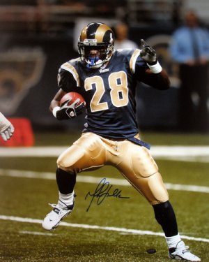 Marshall Faulk signed St. Louis Rams 16x20 Photo- Faulk Hologram