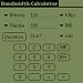 Bandwidth Calculator downloadable Software