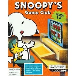 Snoopy's Game Club (DOS) by 