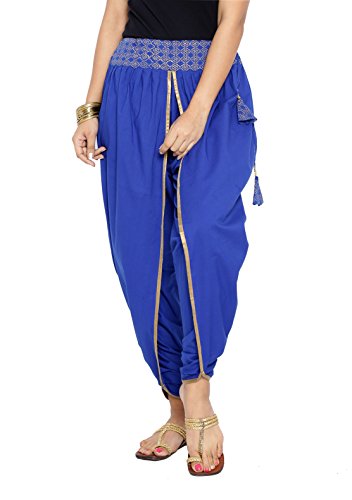 9Rasa Cotton Hand Block Printed Dhoti Pants