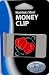Enamel Double Heart Stainless Steel Money Clip