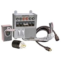 Reliance Controls Transfer Switch Kit - 6 Circuit, Model# 31406CRK