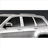 11 Jeep Grand Cherokee SES Trims Chrome Pillar Post Trim by SES Trims