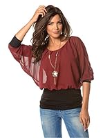 Bleu Marine Top Nirvanna (Burdeos)