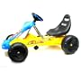 EZ Riders Pedal Operated Go Kart Yellow