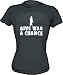 Give War A Chance Soldier Logo Women's tee Shirt in 6 Colors Small thru XL
