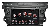 Koolertron(TM) For Mazda CX-7 2010-11 DVD Player With GPS Sat Nav Navigation + 7 HD touchscreen + Bluetooth /iPod control /Analog TV /Steering Wheel Control