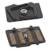 Custom Brackets T-CP Tripod Camera Plate, Mounts Cameras to QR Quick Release.
