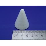 発泡スチロール 円錐 径35×45mm