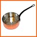 Authentic French COPPER SAUCEPAN (pan/pot/casserole) - 20 cm = 8 - in 2mm thick HAMMERED COPPER + 0.5mm TIN lining - capacity: 3.0 liter = 3 1/4 US quarts (original high quality BAUMALU cookware - suited for both the professional chef & the enthusiastic cook at home - direct from FRANCE)