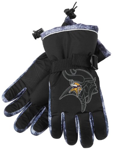 Reebok Minnesota Vikings Nylon Padded Gloves Medium