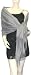 Apparel : Pashmina/Silk Shawl Grey